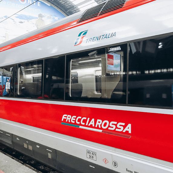 Các loại vé tàu Frecciarossa (Trenitalia) cho hành trình Rome - Venice